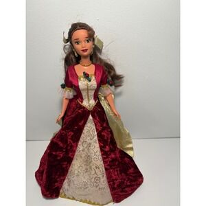 Holiday Princess Belle Doll- DRESS ONLY - The Enchanted Christmas Mattel 16710